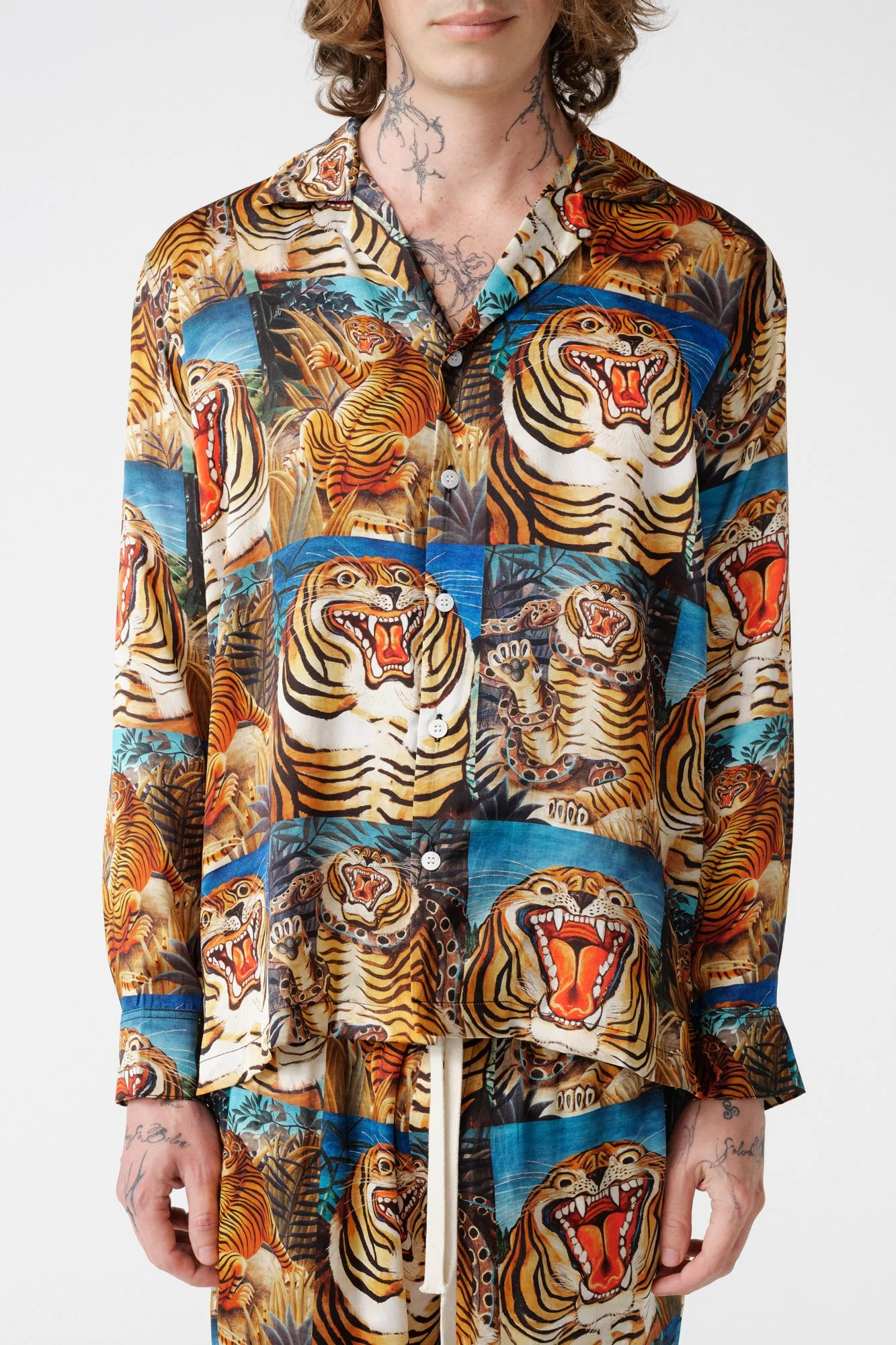 endless-joy-printed-silk-satin-pyjama-set-front-close-up