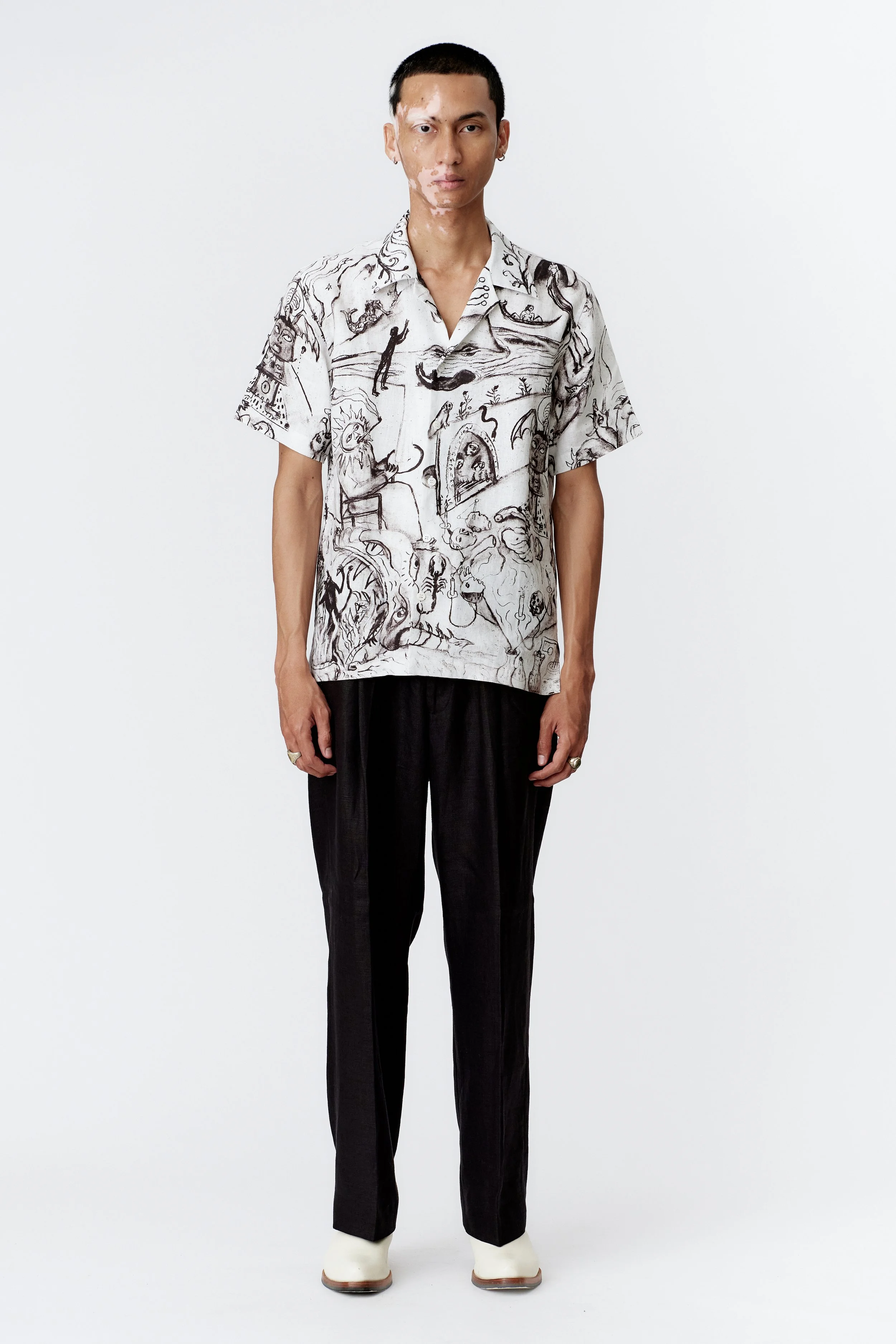 ALCHEMY LINEN SHORT SLEEVE SHIRT