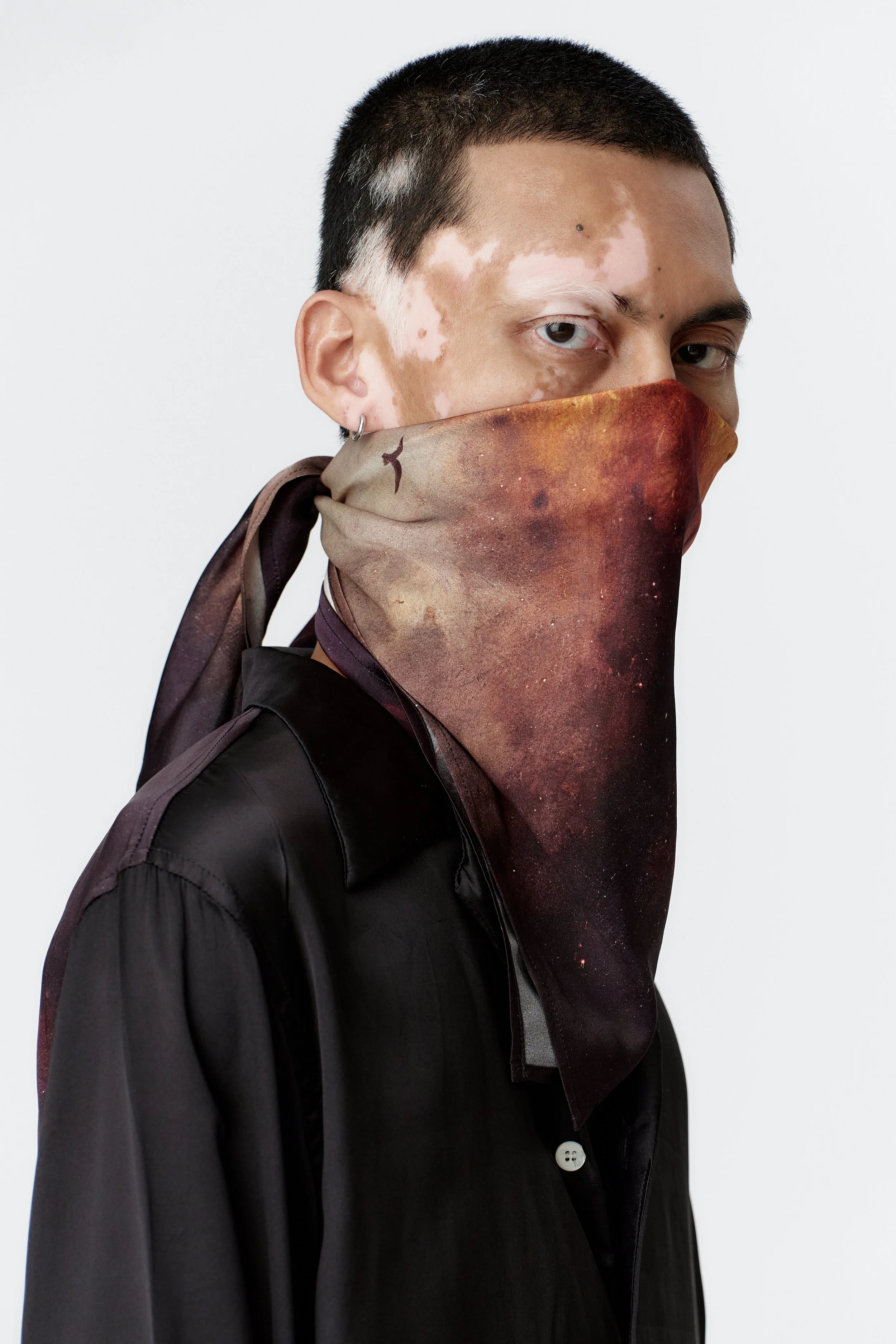 Wickerman limited edition silk scarf handcrafted in Bali.