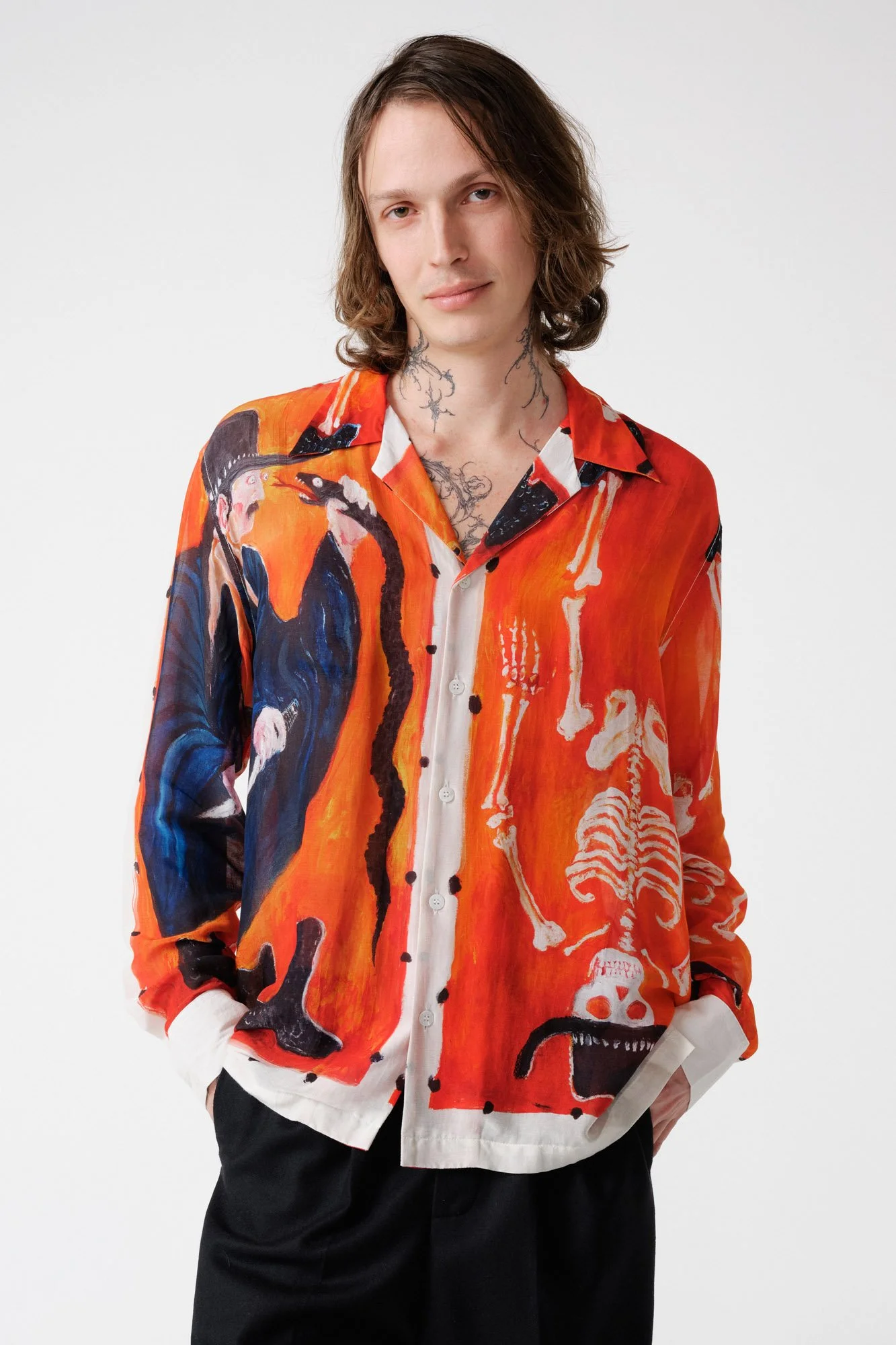 endless-joy-ramblin-man-silk-rayon-long-sleeve-shirt-close-up-detail