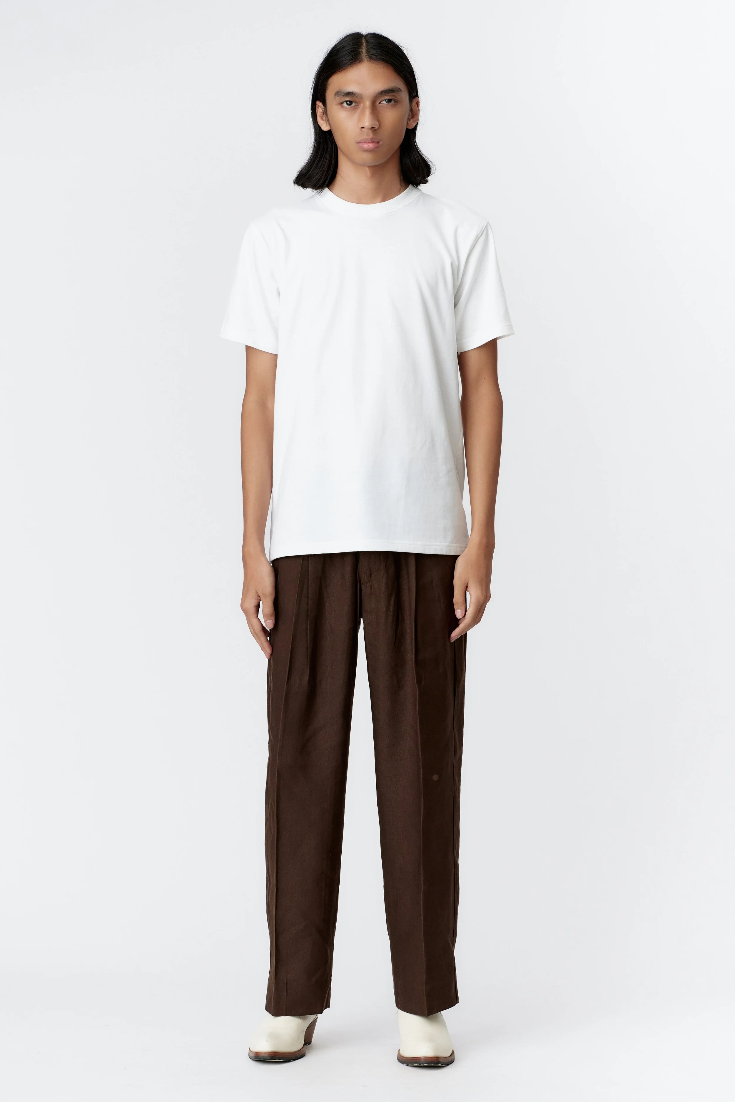 BANDITO WHITE BACK PRINT ORGANIC COTTON T-SHIRT