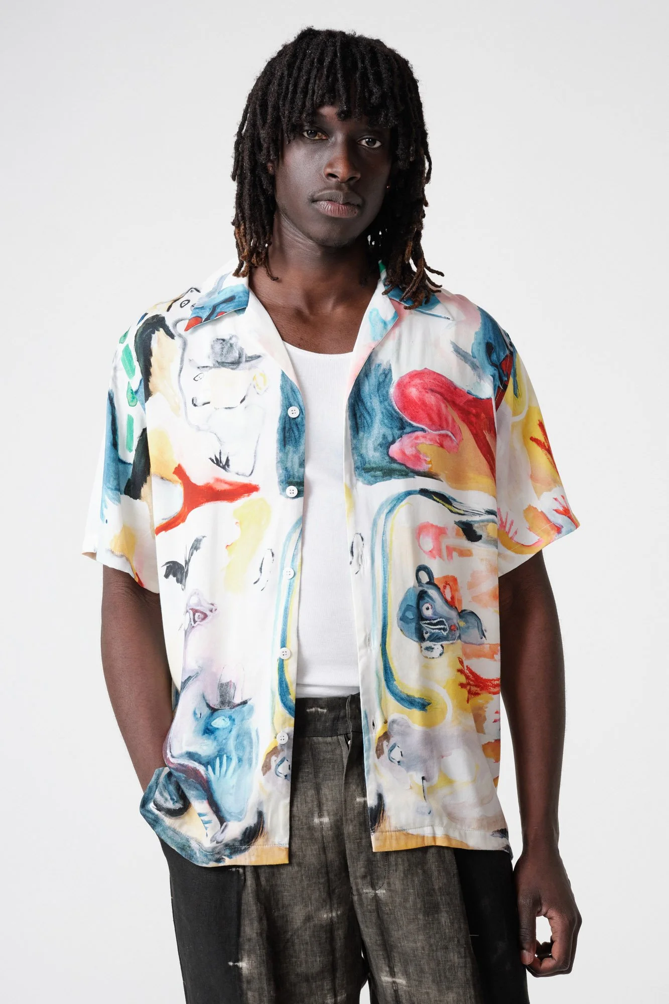 PIPE DREAM RAYON SHORT SLEEVE SHIRT