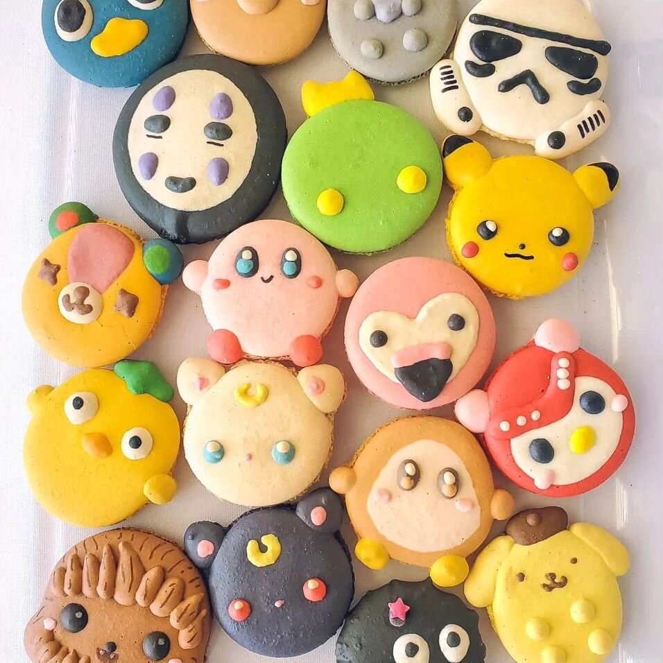 Too cute to eat‼️ 😍

Taste of Japan Phoenix will also be featuring local businesses such as @dawnsmackarons and her amazing handcrafted macarons!

#tasteofjpn #yokochofest #yokocho #japanese #beer #sake #japanesefood #japanesefestival #japanesecultu