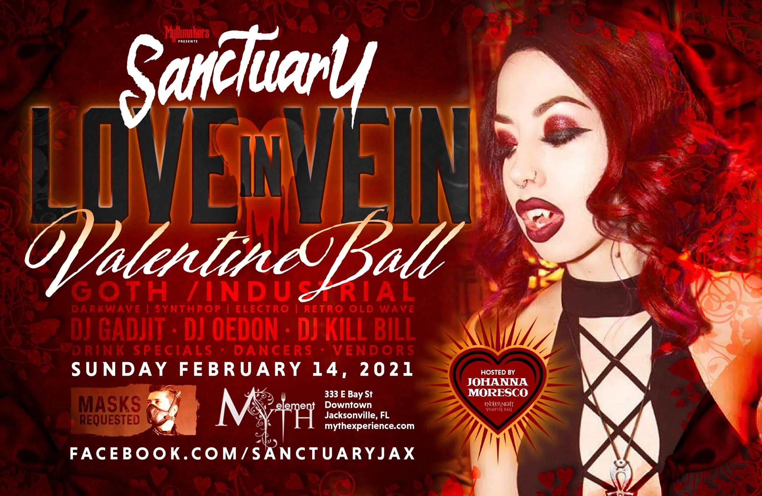 Sanctuary: Love in Vein Valentine Ball