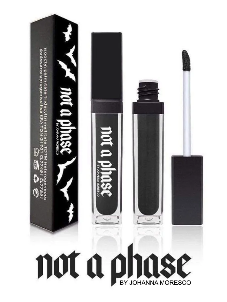 Not a Phase: By JoHanna Moresco - Matte Black Lipstick