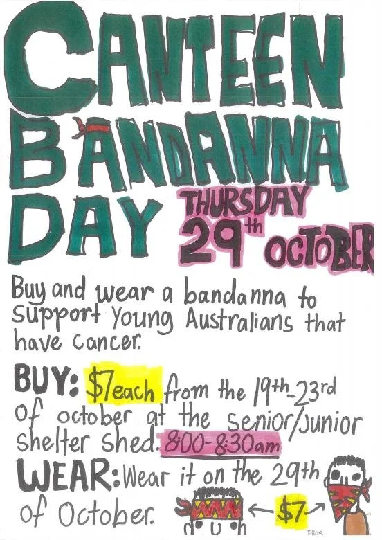 Canteen Bandanna day
