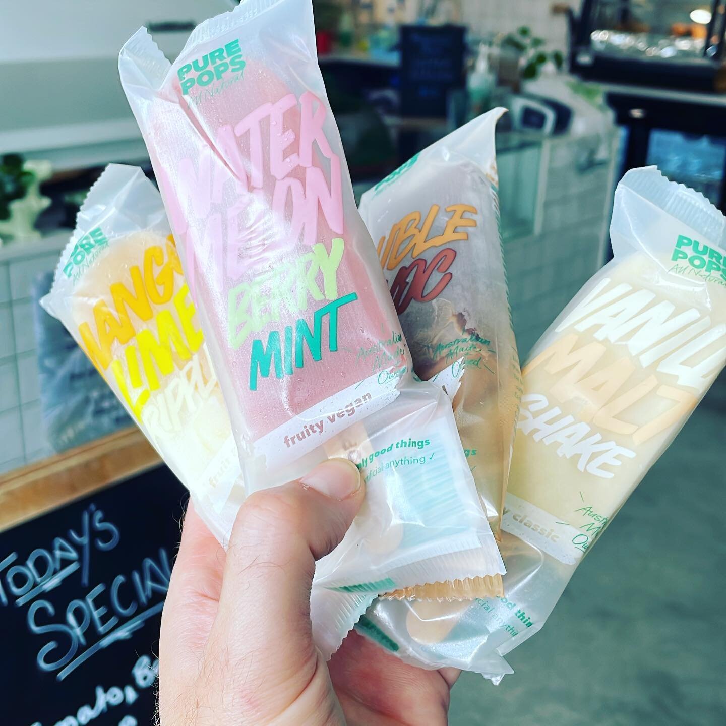Pure Pops are Back!
.
.
.
.
.
.

#mossycafe #seeyouatthemossy #cafe #coffee #broulee #mossypoint #southcoastnsw  #nsw #wheretoeat #whattoeat #visitbatemansbay #visitmoruya #visitnsw #nsw #mossyontrain  #sandwhiches #toasties #toasted #purepops_icepop