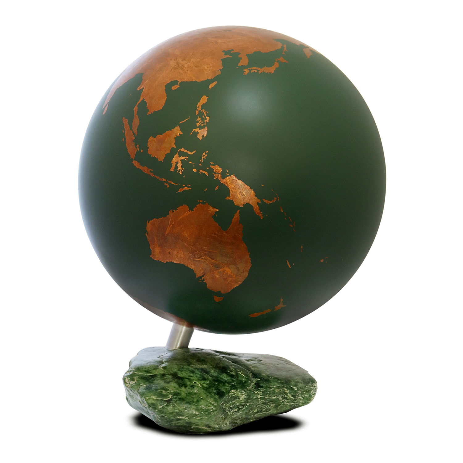 NZ Pounamu World Globe