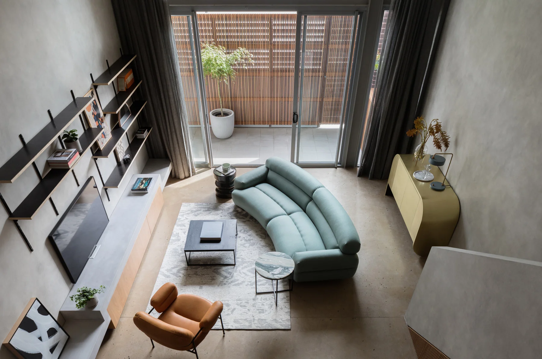 Perfect Storm, Killing Matt Woods, Interior Design, Residential Apartment