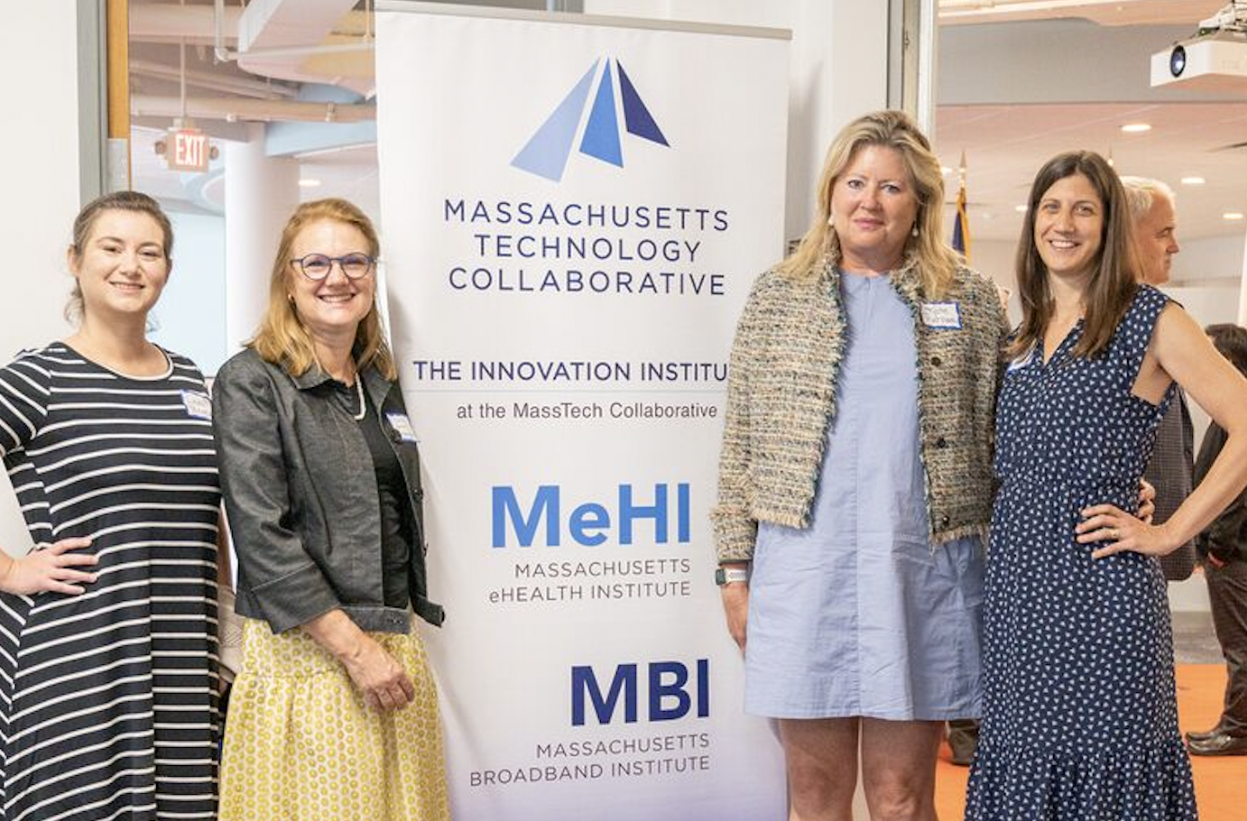 Left to right: Laura Teicher of FORGE, Lucy Steinert, Kate Putnam, and Karen Carswell of Meristem Partners