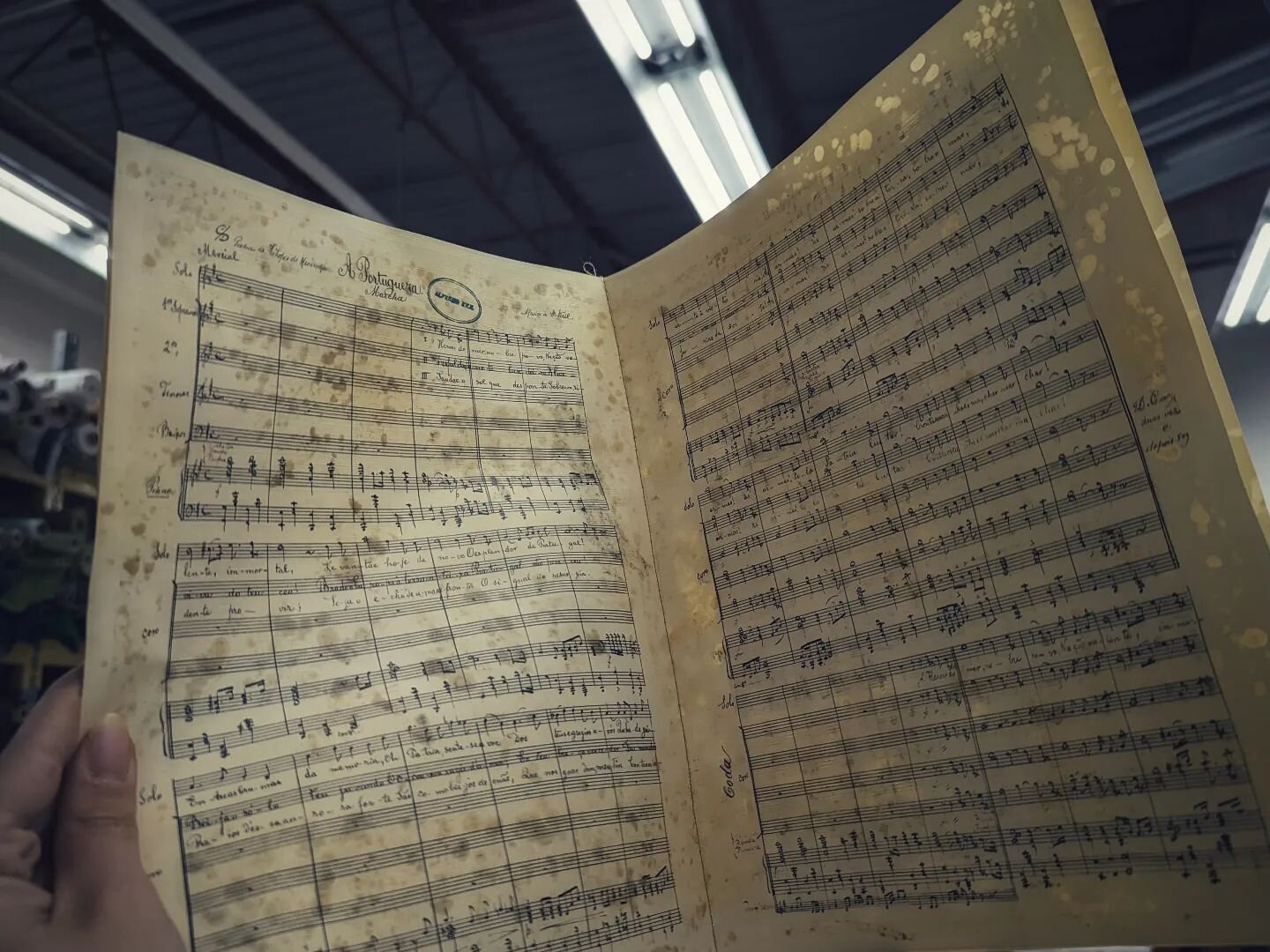 Some Paper Props for Amadeus! 
Sourced from a variety of Mozart's original compositions from archival scans.
printed, waxed, stitched, and distressed over 130 pages of music 

Props Team ------
Properties Director: @propsbybecky
Assistant Properties 