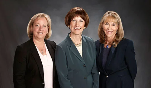 Left to Right: Laura Pajak, Elfrena Foord, and Carol Van Bruggen