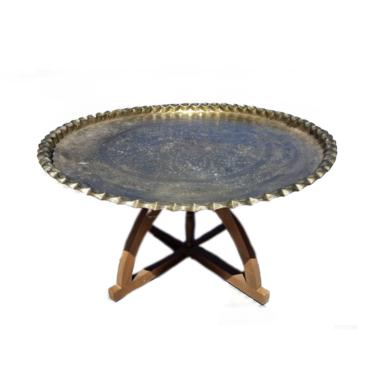 Fresno-wedding-rental-gold tray coffee table