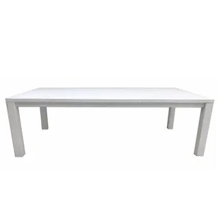 sleek modern white wood dining tables that are 8ft long and 4ft wide