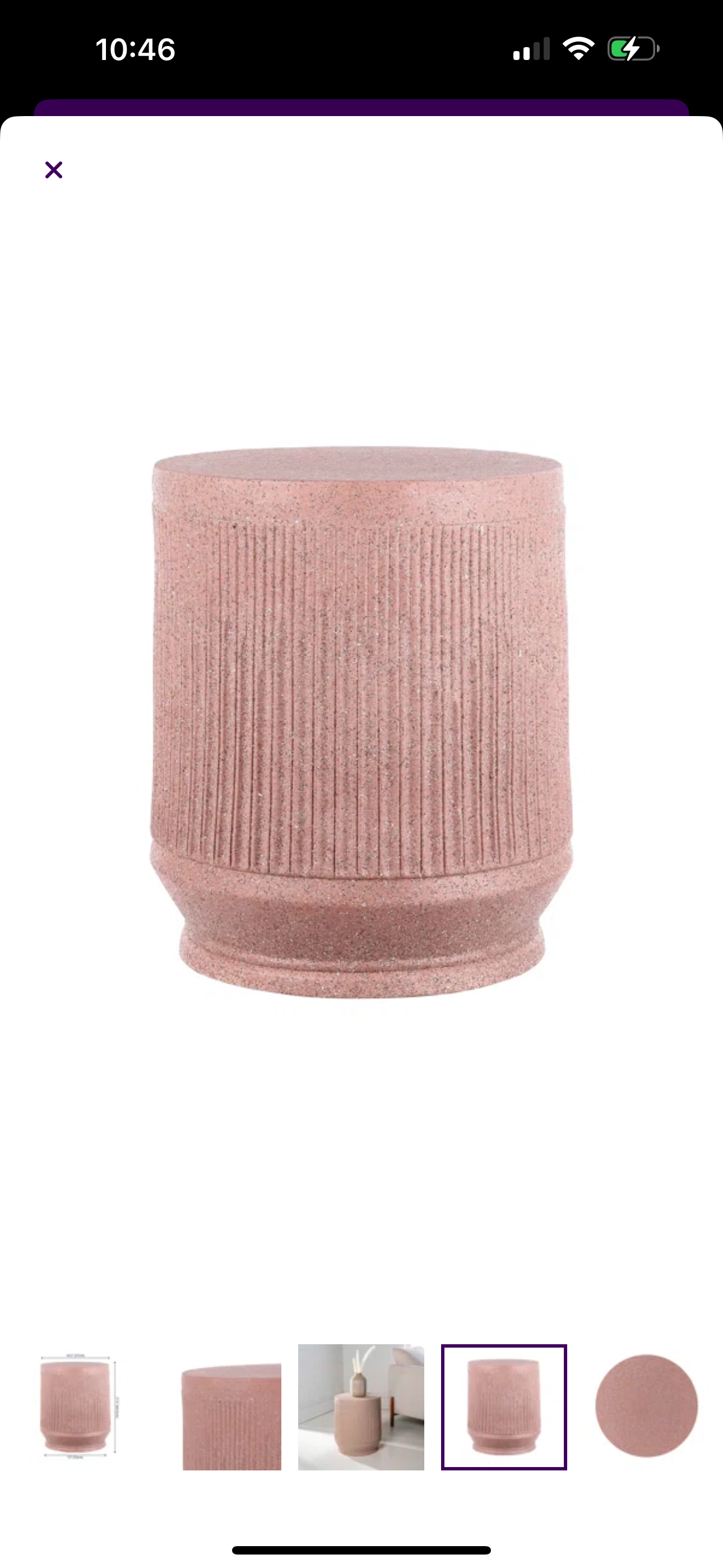 Rent Laura Side Table