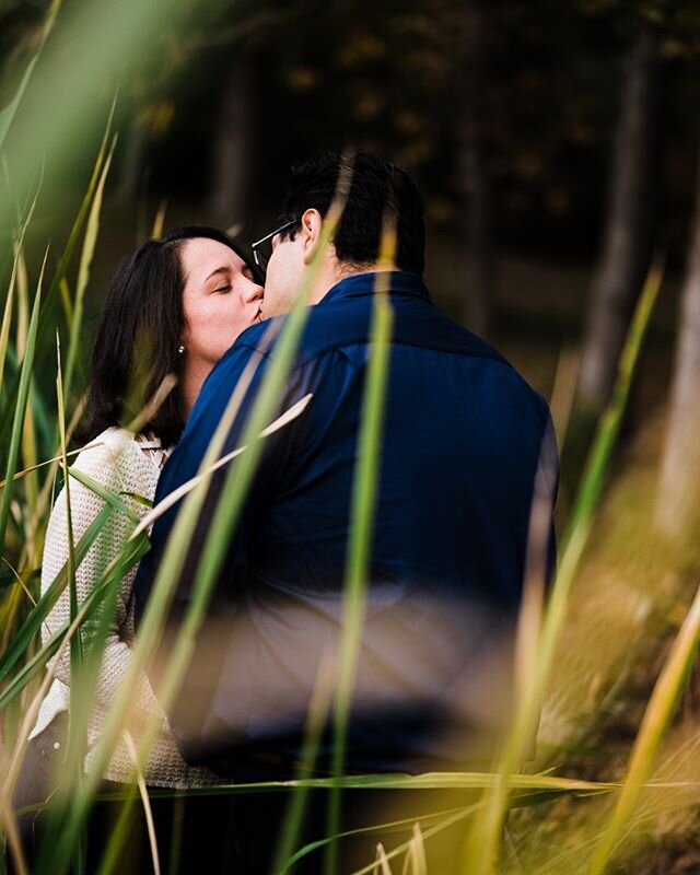 Kayla and Juan wanted an intimate #engagementsession.  This tall grass at #chesterstatepark was perfect at helping to create the scene.  I can't wait to shoot their wedding next year at the #cottonginbarn because they are so much fun and up for anyth