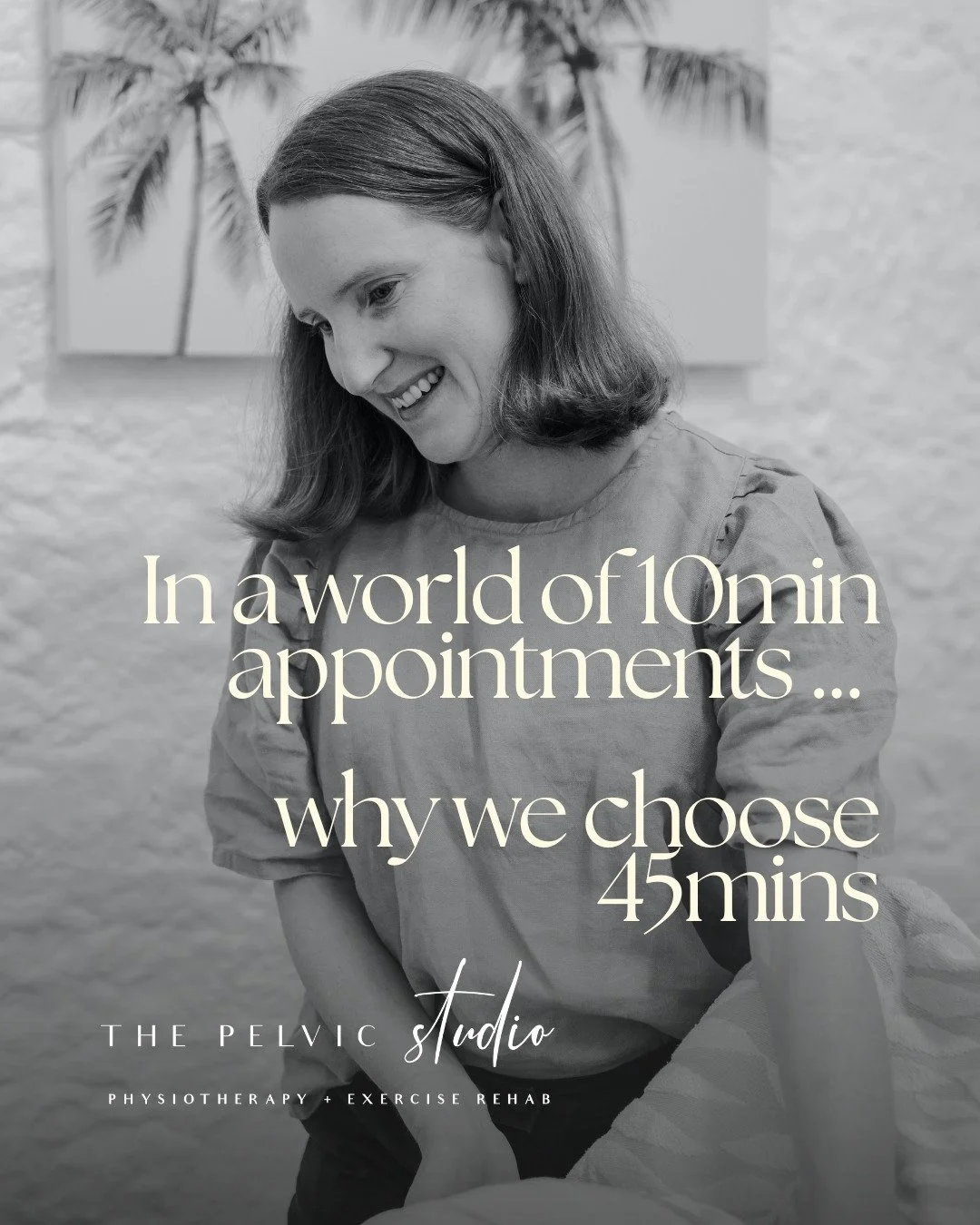 In today&rsquo;s healthcare system, appointment lengths vary, and every model exists for a reason.
For us, 45-minute consultations are intentional.

We choose this length because pelvic health is rarely just one symptom or one quick fix. It is layere