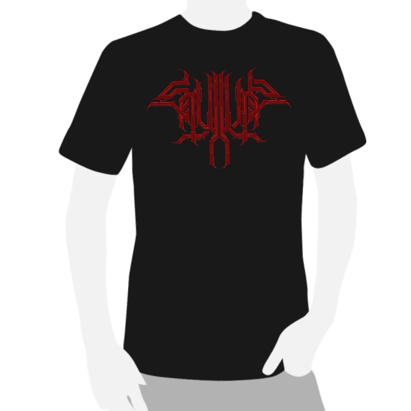 Savillian - Dark Red Logo T Shirt