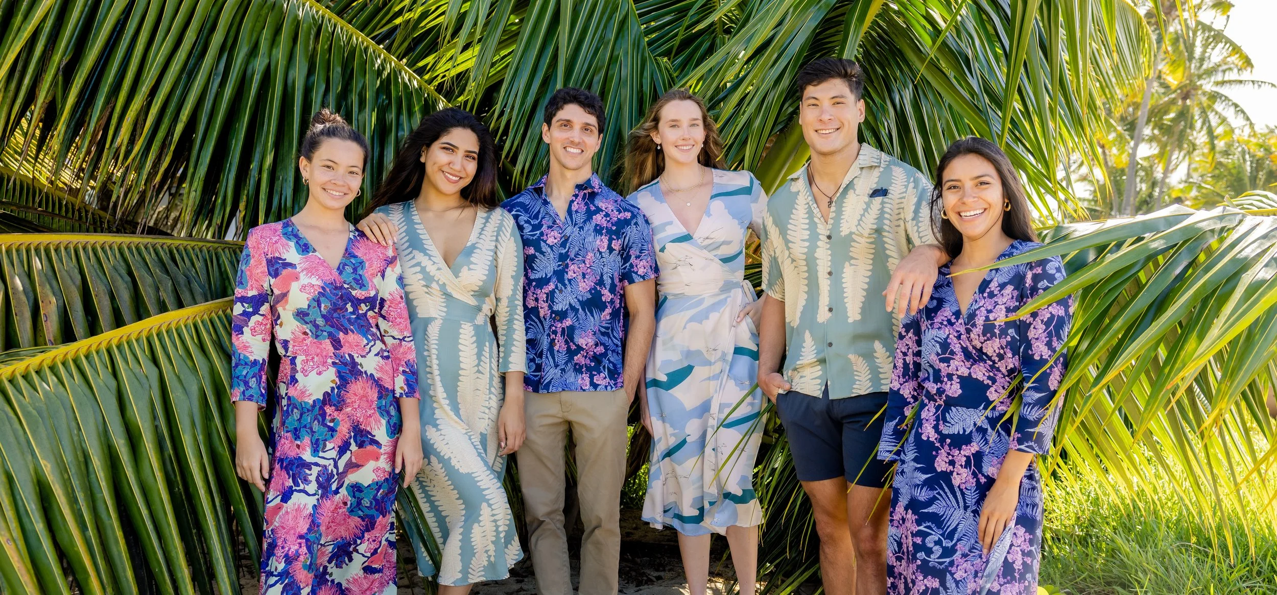 David Shepard Hawaii Modern Hawaiian Print Clothing