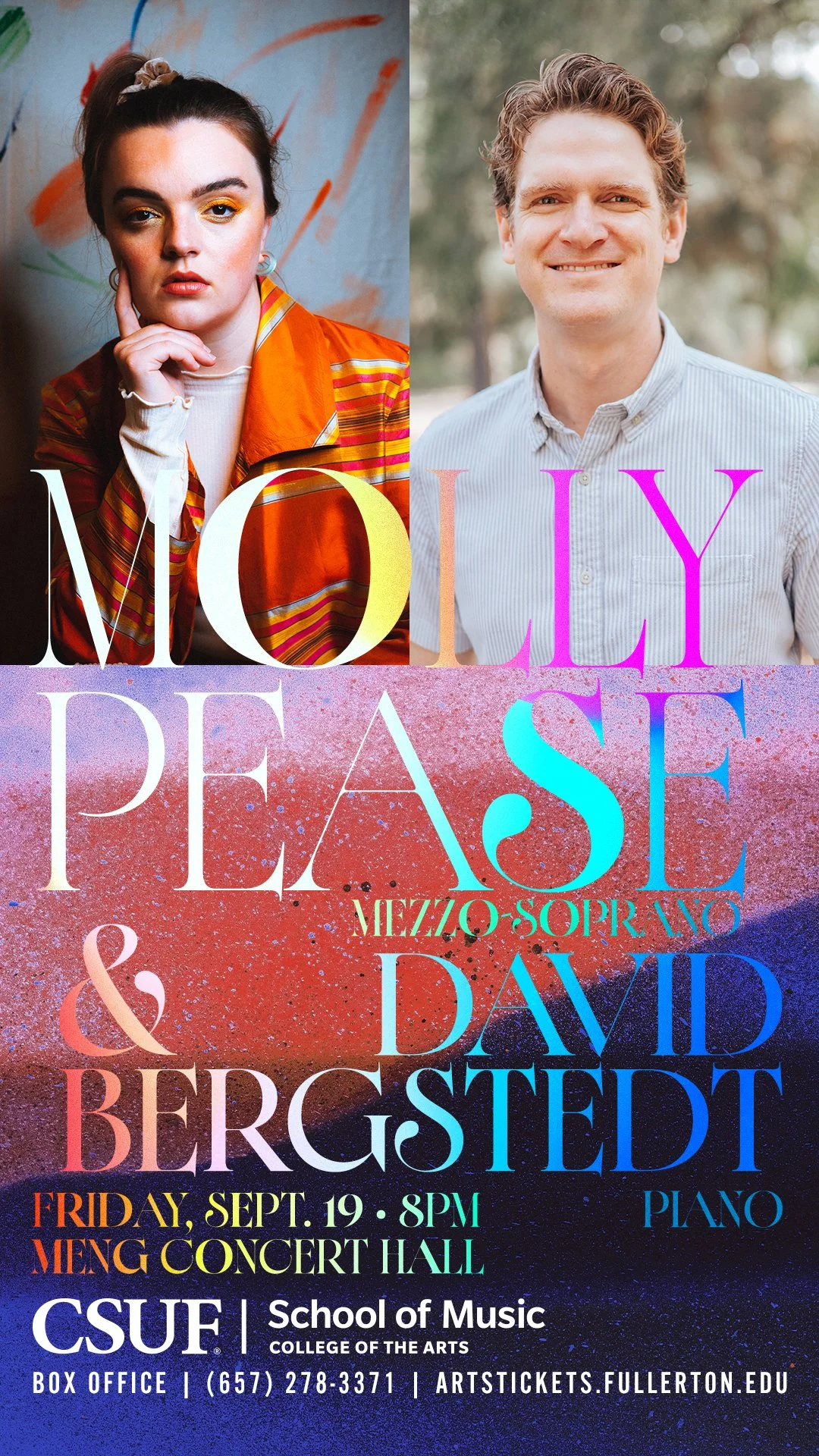 Molly Pease & David Bergstedt Recital at CSUF