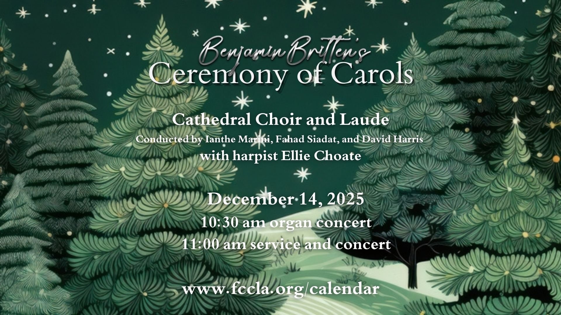 Benjamin Britten's Ceremony of Carols