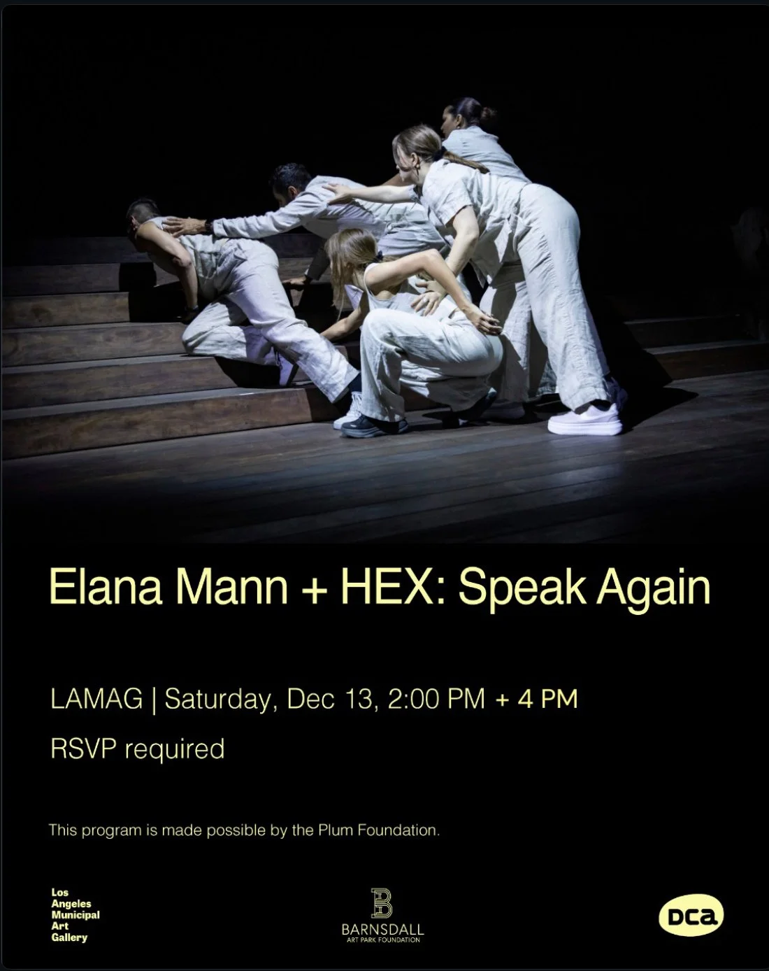Speak Again: HEX x Elana Mann @ LAMAG