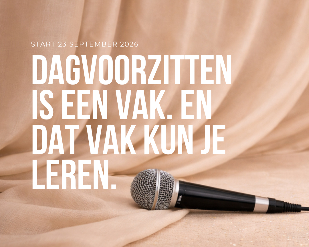 Dagvoorzitter opleiding 