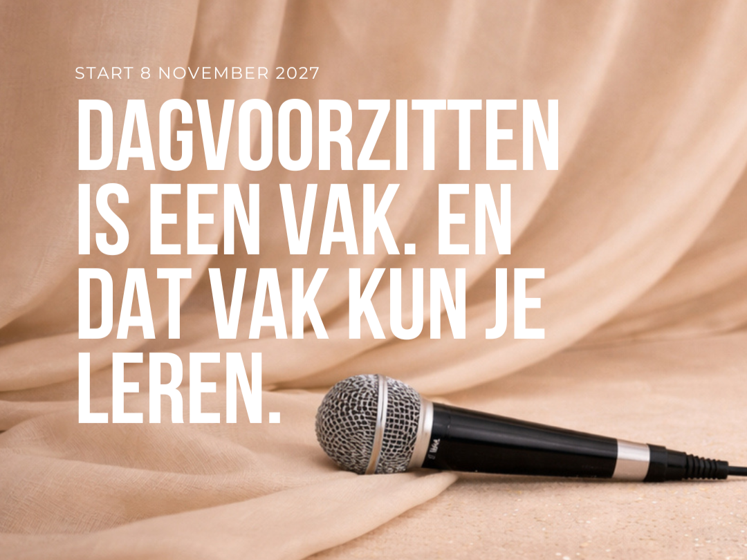 Dagvoorzitter opleiding 