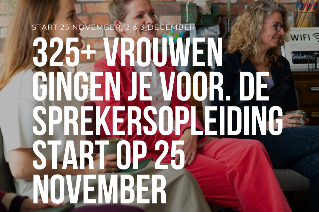 Spreken en Presenteren.  De Sprekersopleiding