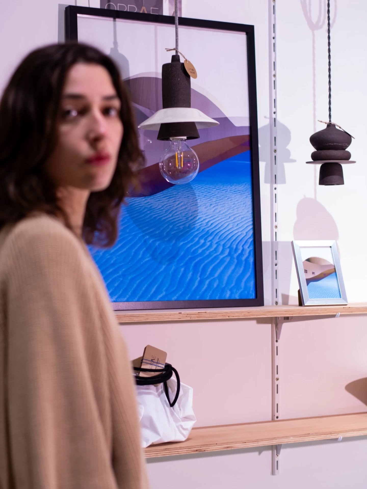 Feeling inspired in an inspiring place. Ceramic studio @hidarinia . Visual work: digital media 

#availableart #interiorartwork #papercollageart #loveofart #fineartist