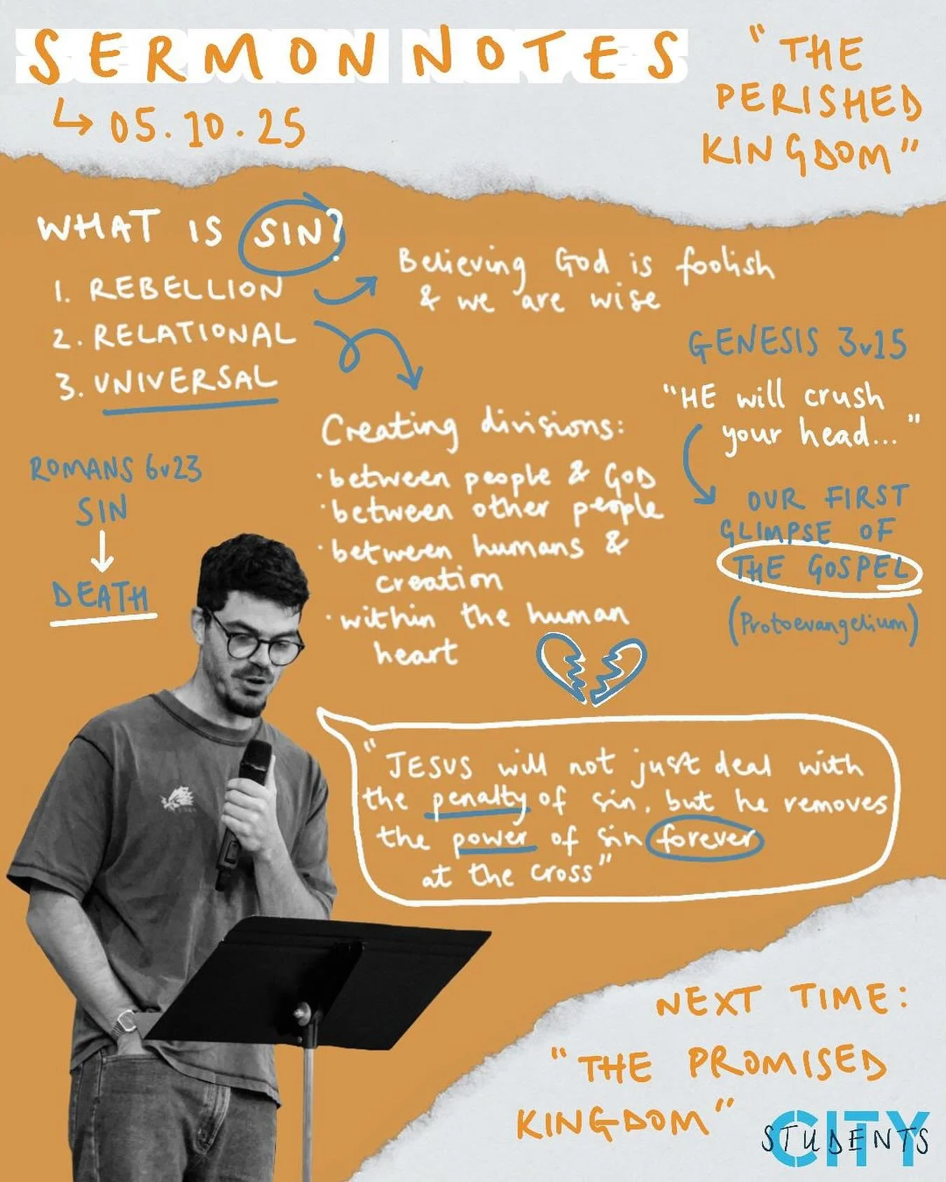 It was so good to meet together on Sunday and hear James speak about The Perished Kingdom. 📣 Join us again TONIGHT at 7:30pm, Boston Tea Party, Whiteladies Road 📣 Ross will be leading our Bible study on The Promised Kingdom (which promises to be le