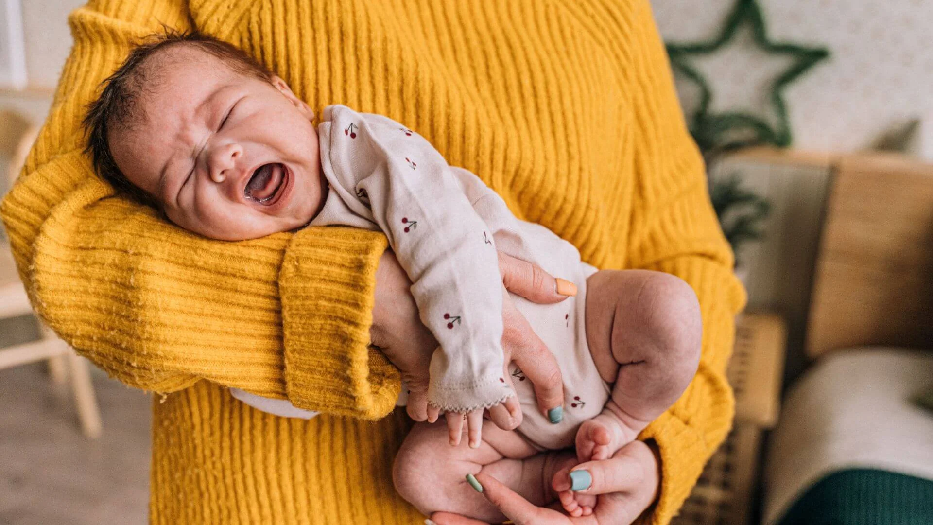crying newborn