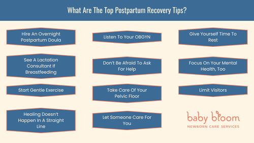 Postpartum Recovery Tips To Help You Feel Like You Again — Baby Bloom