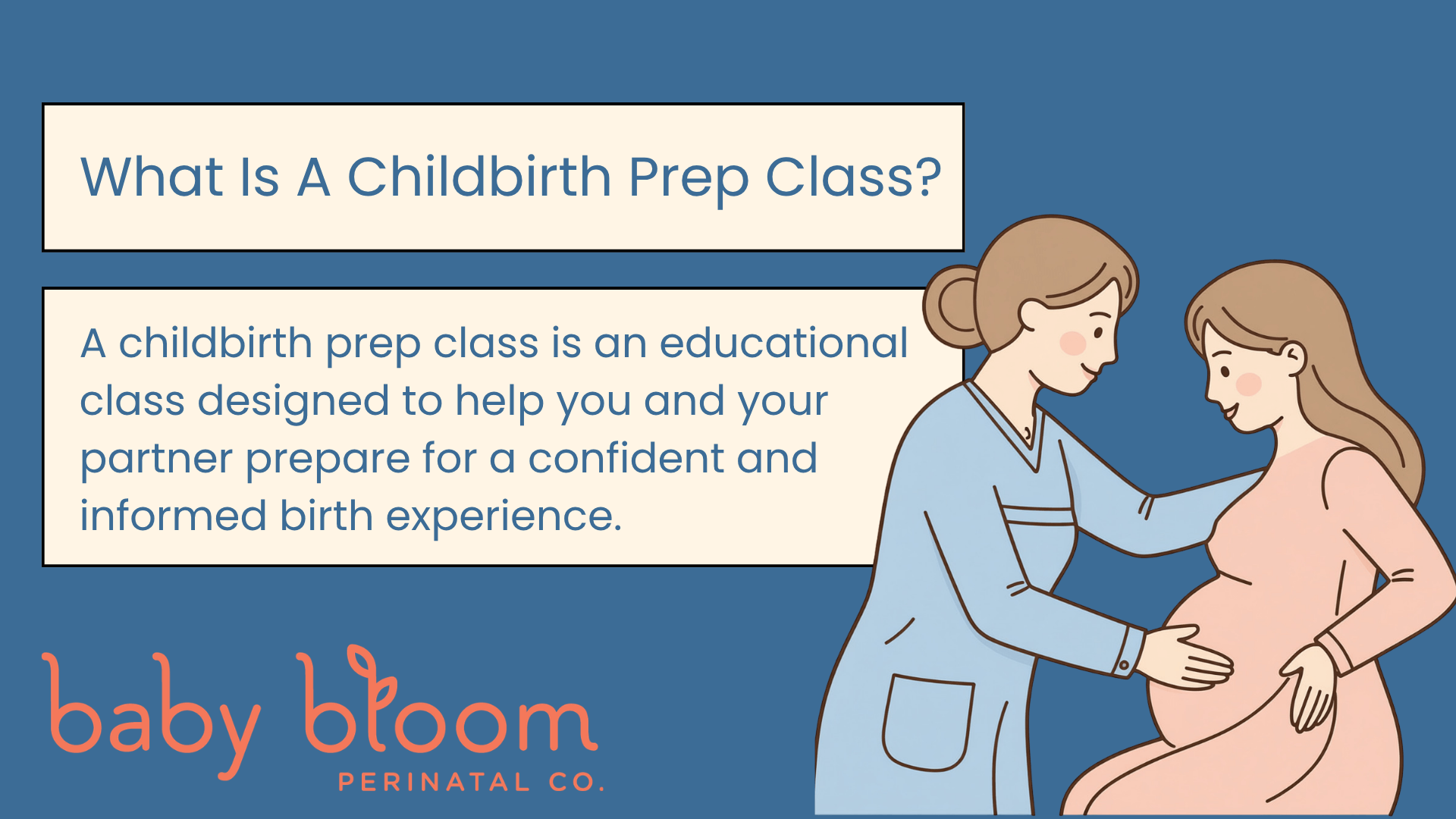 What Is A Childbirth Prep Class graphic definition