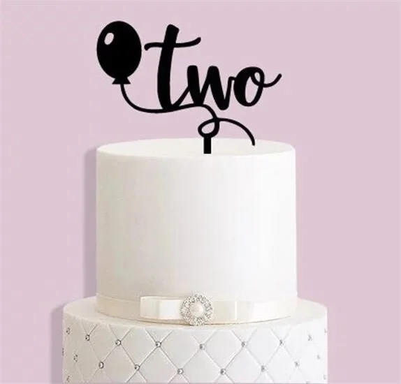 Mirror gold two with balloon 