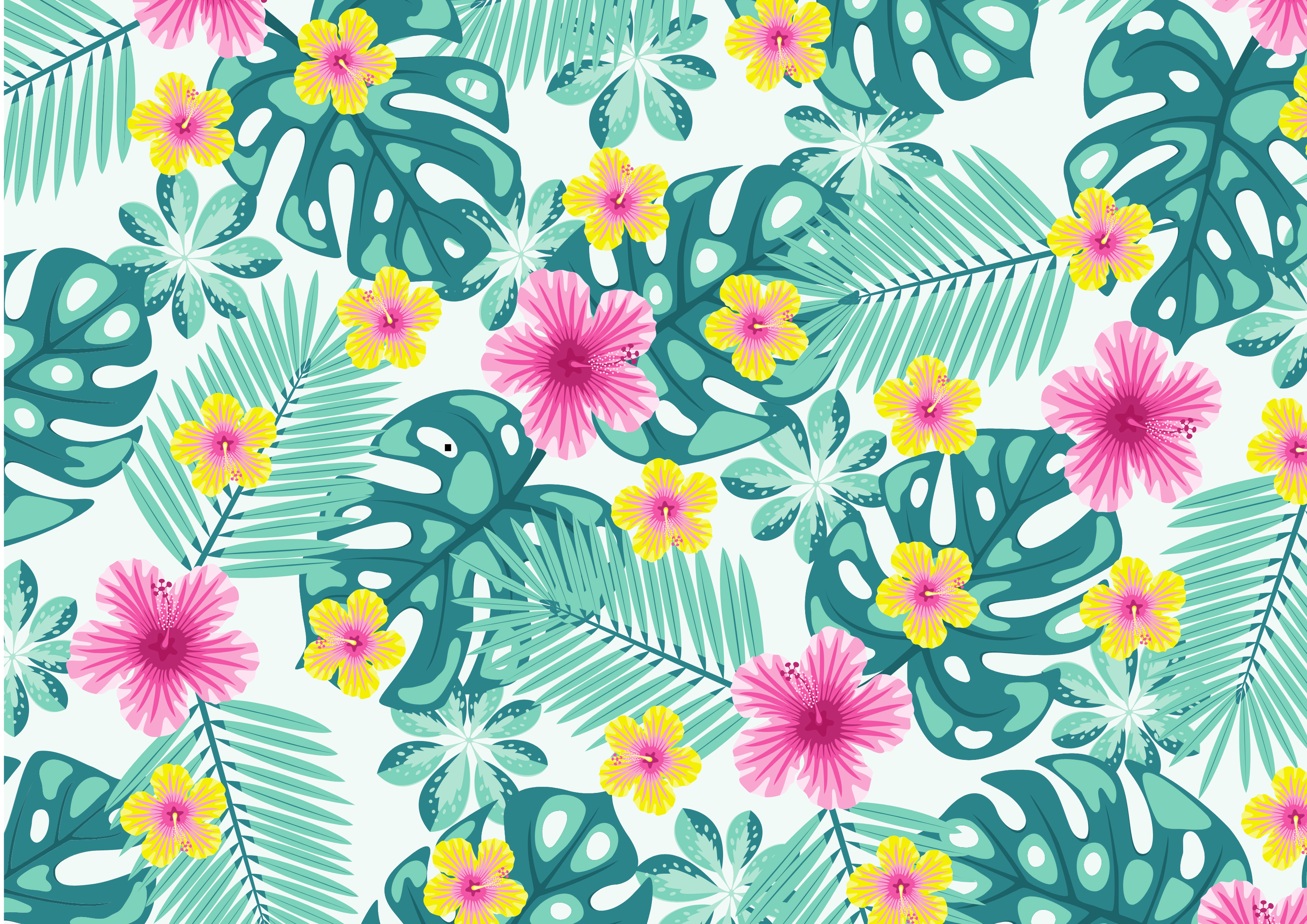 Cake Wrap hibiscus leaves a4 and A3