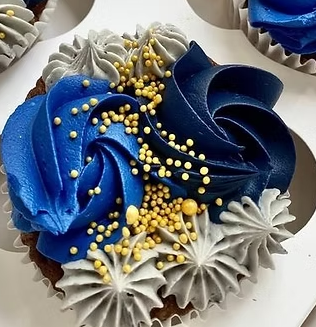 Blue cupcakes