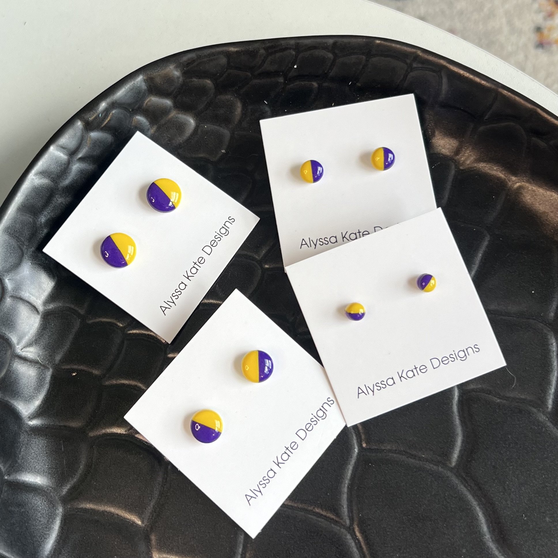 Purple and Yellow