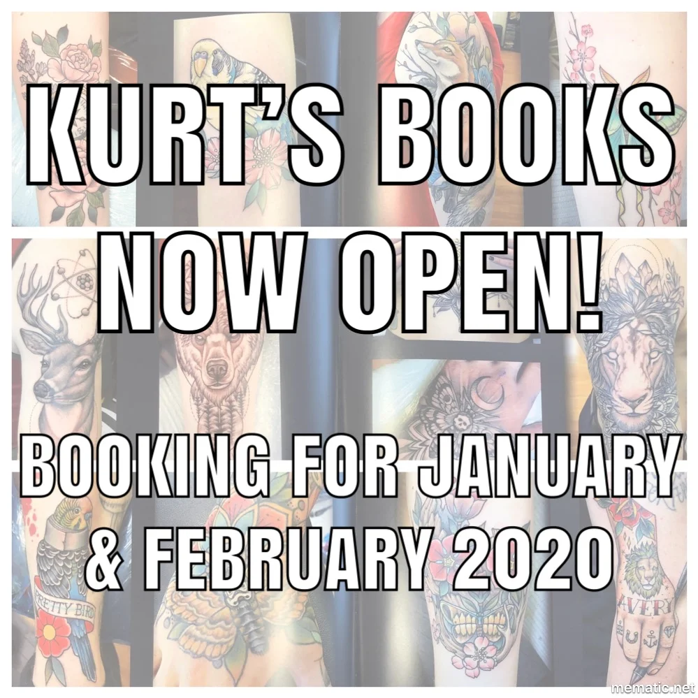 Kurt's Books are Now Open