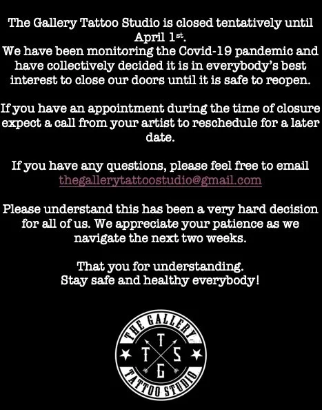 Closure during Covid-19 Pandemic