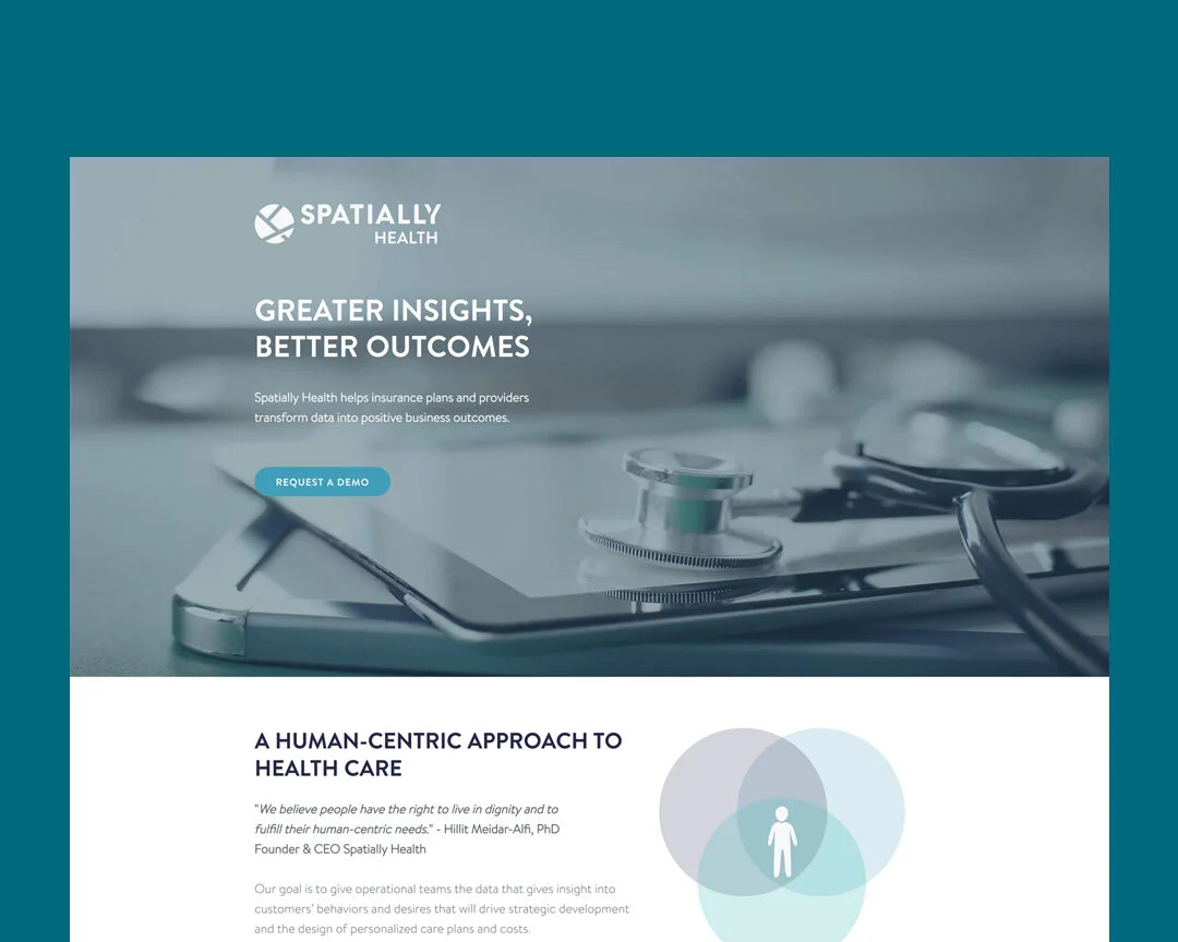 Spatially Health Web Design