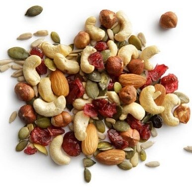 THEN AND NOW TRAIL MIX: this trail mix combines traditional native foods with modern favorites. The best part is that it can be made with ingredients you probably already have in the pantry!  This tasty snack is full of whole grains and healthy fats,