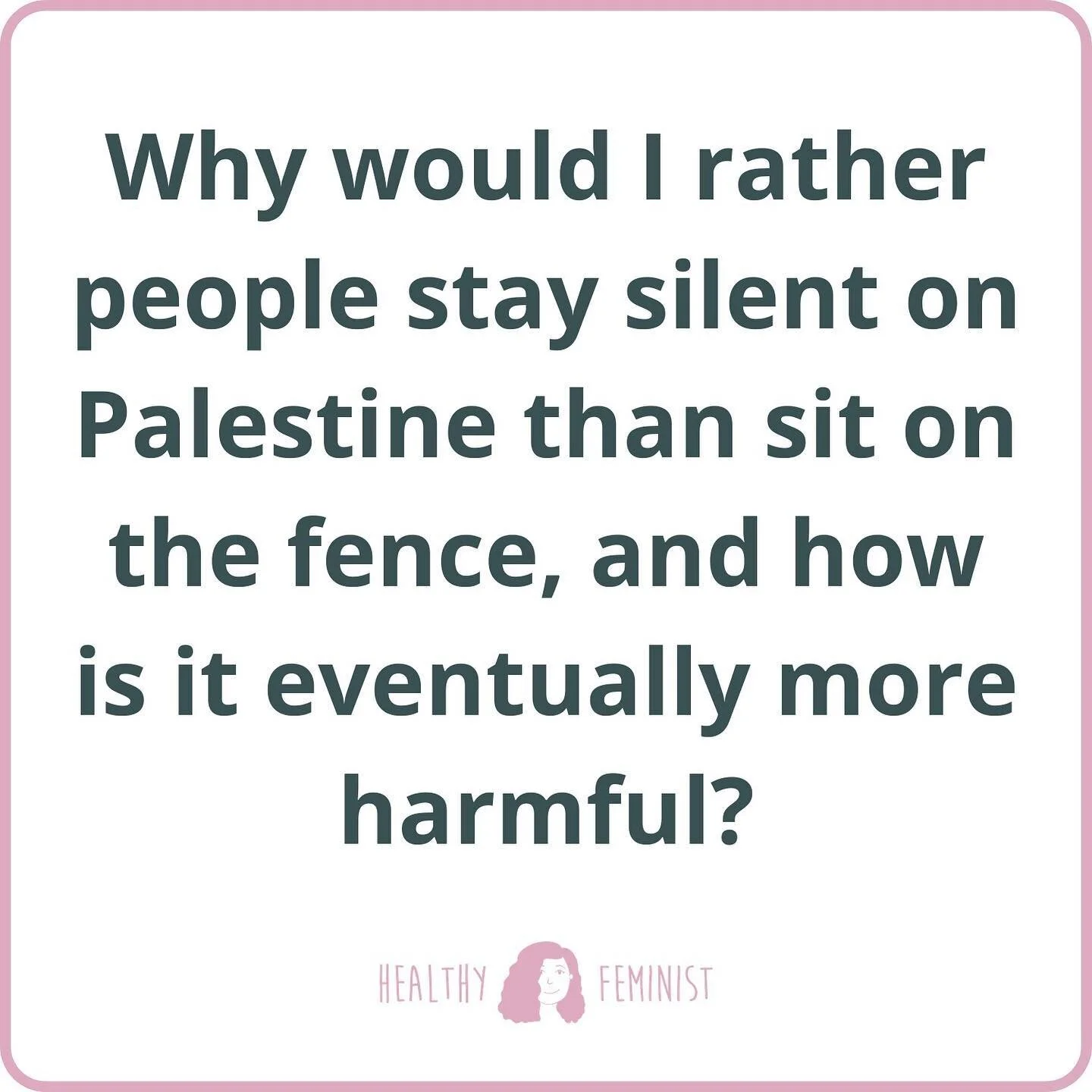 Your concerns about making the Palestinian cause more &lsquo;promotable&rsquo; is directly harming indigenous Palestinians inside and outside Palestine. Our plight isn&rsquo;t a commodity to be consumed, it is a history of 73 years of settler colonia