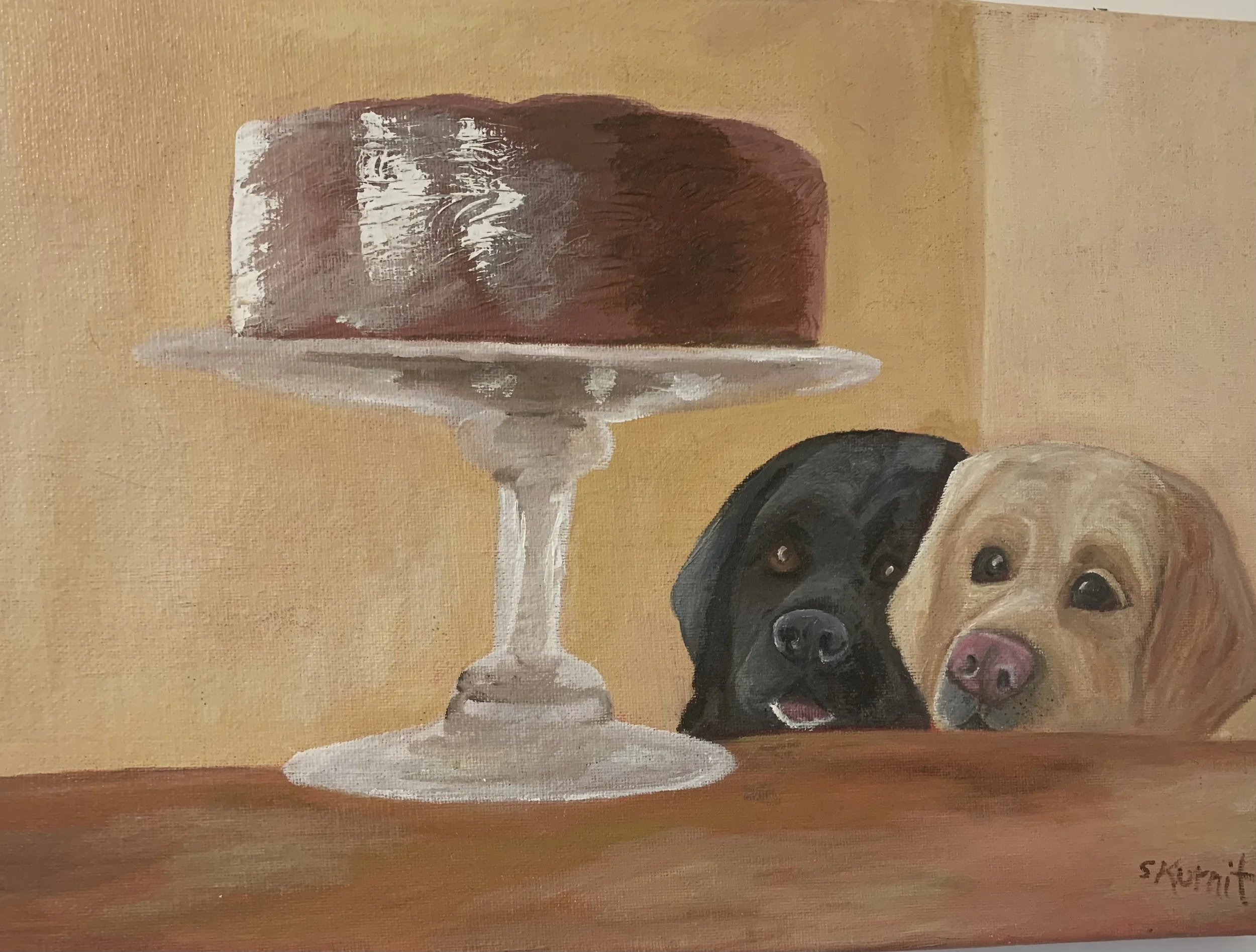 Labs and cake.jpeg