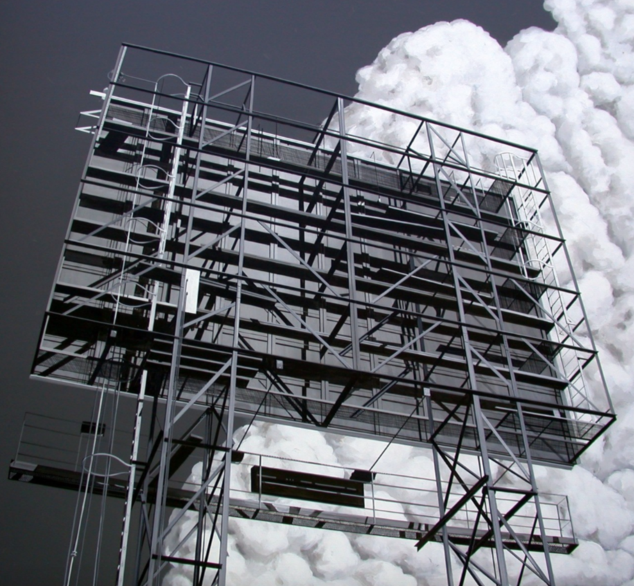 Orator, 60" x 60", 2010. Private Collection.