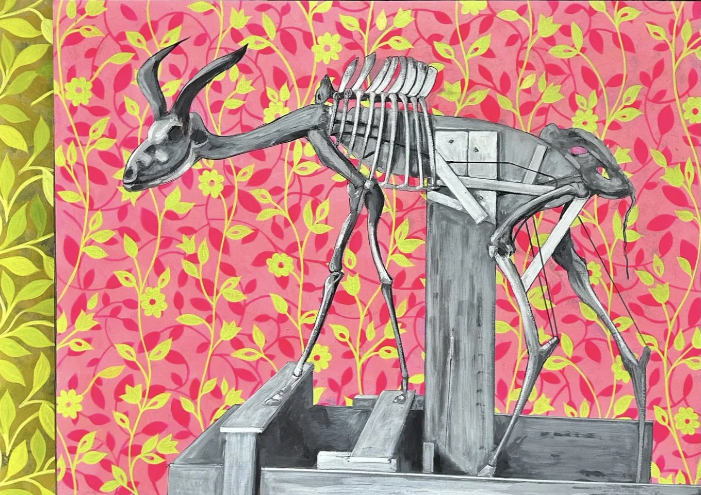 Antelope, 34” x 24”, 2025.