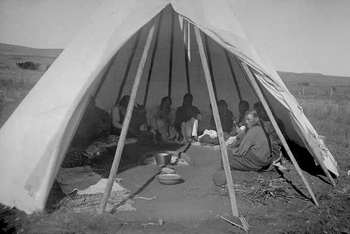 Peyote ceremony, 1892
