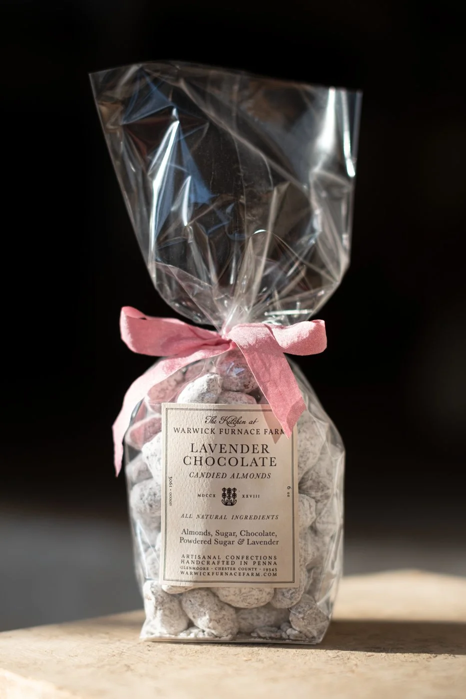 Lavender Chocolate Candied Almonds