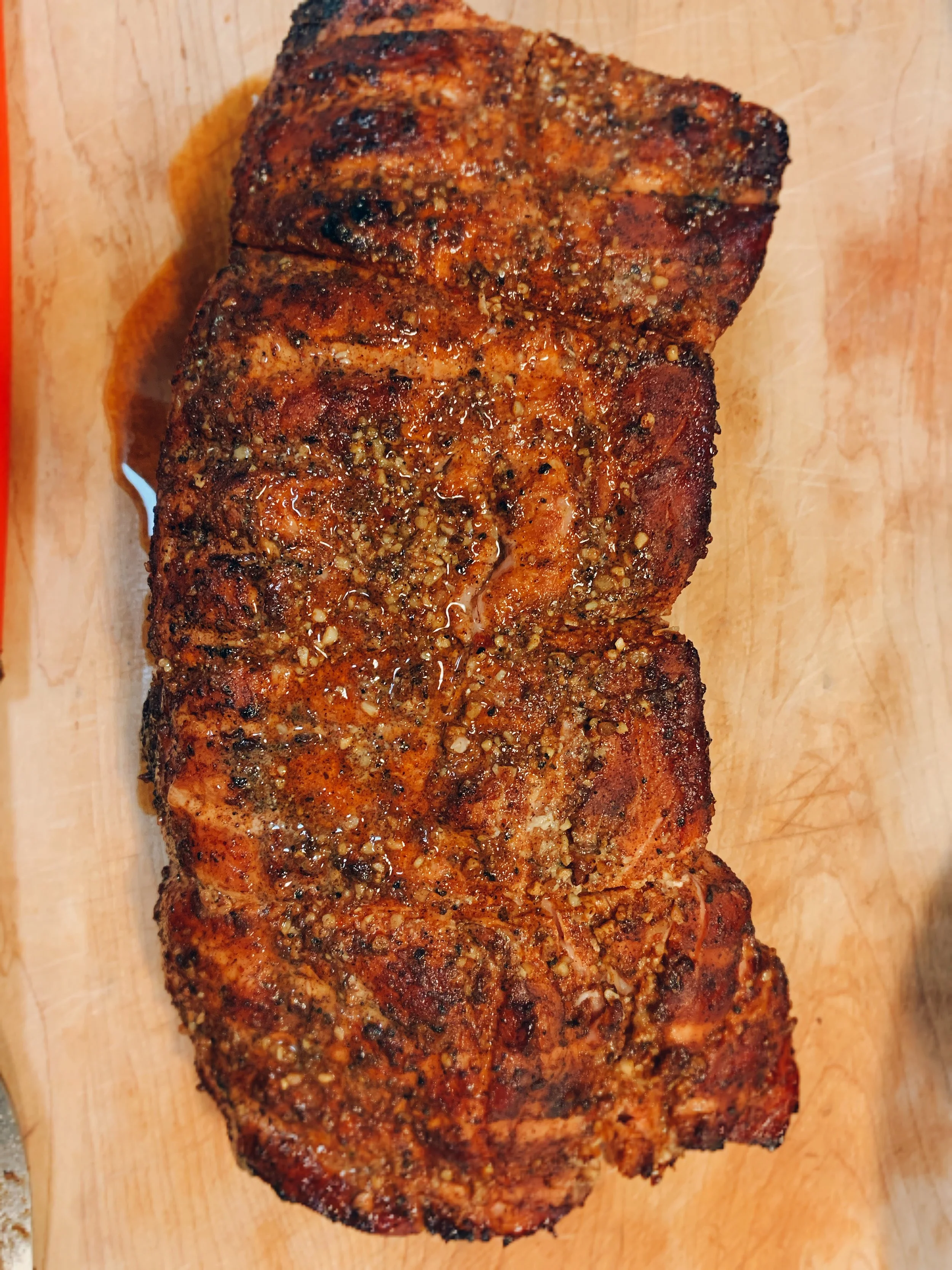 Apple Smoked Pork Loin