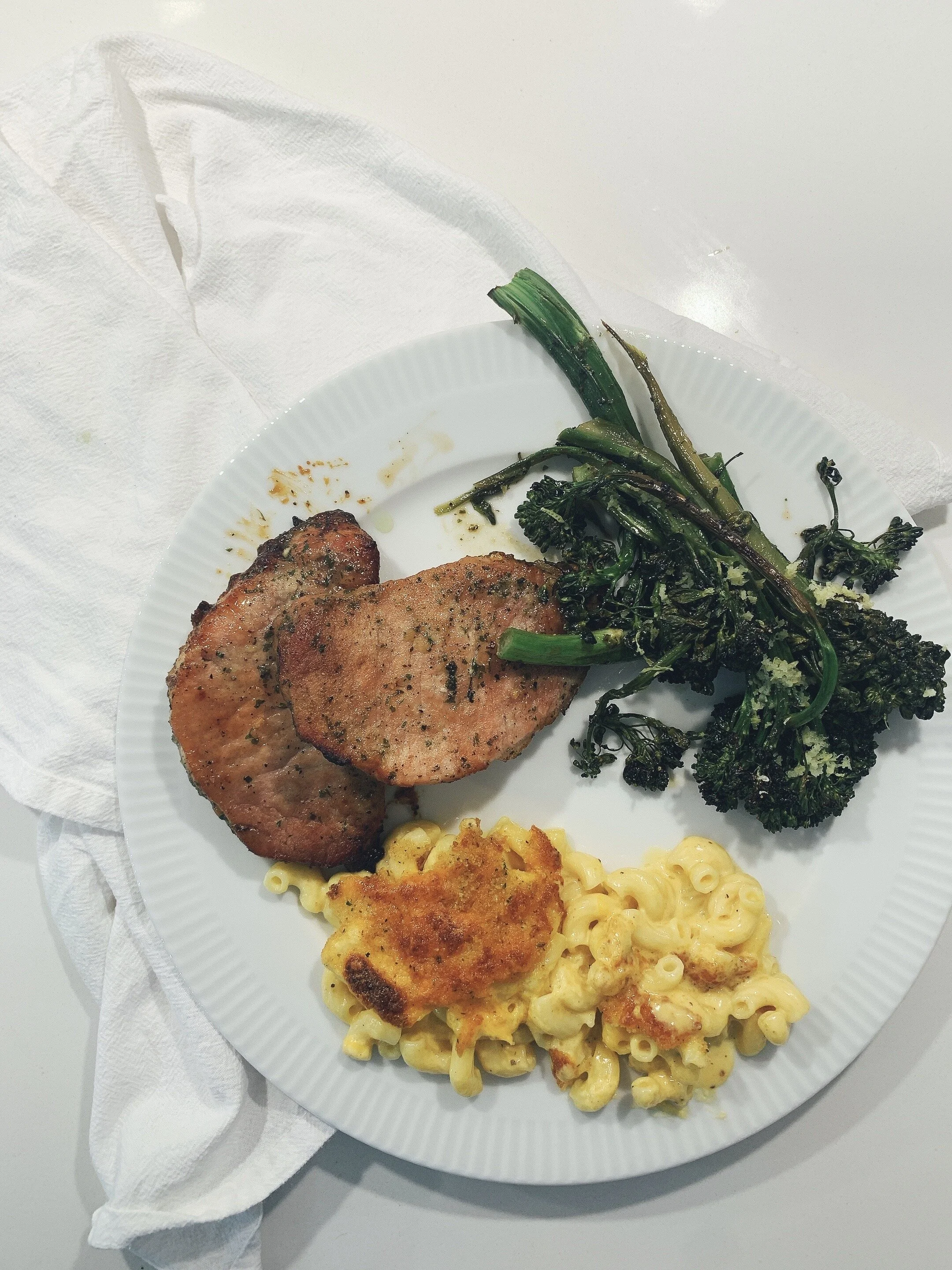Honey Ranch Pork Chops